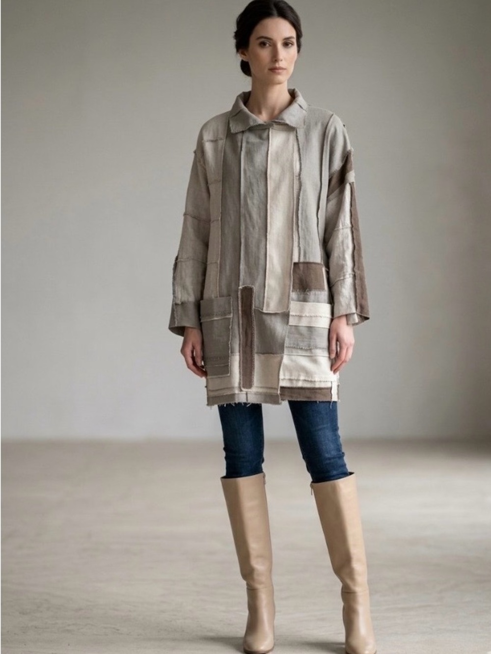 Patchwork Women's Jacket